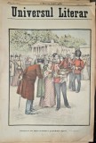 Revista Universul Literar nr.42/1898 pe coperta Intoarcerea din Sudan la Londra a grenadirilor englezi