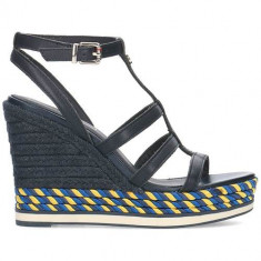 Sandale Femei Tommy Hilfiger Rope Wedge FW0FW03821403 foto