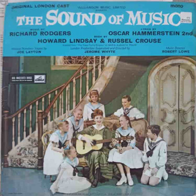 Disc vinil, LP. The Sound Of Music-Original London Cast foto