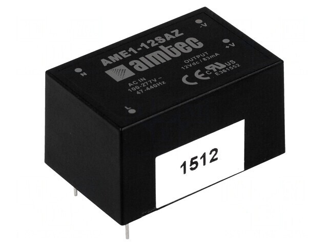 Convertor AC/DC 1W 90-528VAC 5VDC