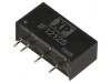 Convertor DC/DC 12V 1W 84mA 150kHz SIP
