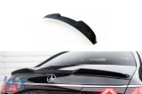 Spoiler Maxton Design potrivit pentru portbagajul Mercedes E-Class W214 A Design-Line sedan dupa 2023, lac negru Performance AutoTuning