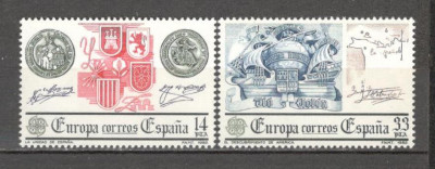 Spania.1982 EUROPA-Evenimente istorice SE.558 foto