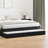Cumpara ieftin Sertare de pat, negru, 200x36,5x16,5 cm lemn prelucrat