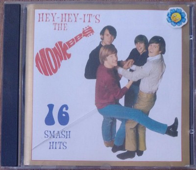CD The Monkees &amp;lrm;&amp;ndash; Hey-Hey-It&amp;#039;s The Monkees 16 Smash Hits foto