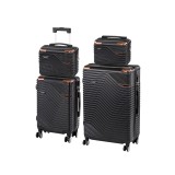 TraveLux Urban XXIII set valize cu role negru