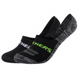 Cumpara ieftin șosete Skechers 2PPK Mesh Ventilation Footies Socks SK44008-9997 negru, 43-46