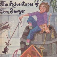 MARK TWAIN - THE ADVENTURES OF TOM SAWYER ( IN ENGLEZA )