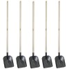 Set 5 lopeti profi, cu coada lemn, 24x28 cm, Strend Pro
