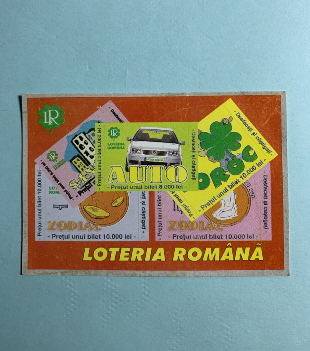 Calendar 2003 loteria rom&acirc;nă