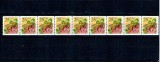 SUA 1988 - Uzual 25c fauna, albine, straif de 4 neuzat, din roll