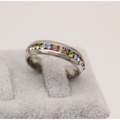 Verigheta Inox Multicolora Argintie Pentru Femei Cod IF648E