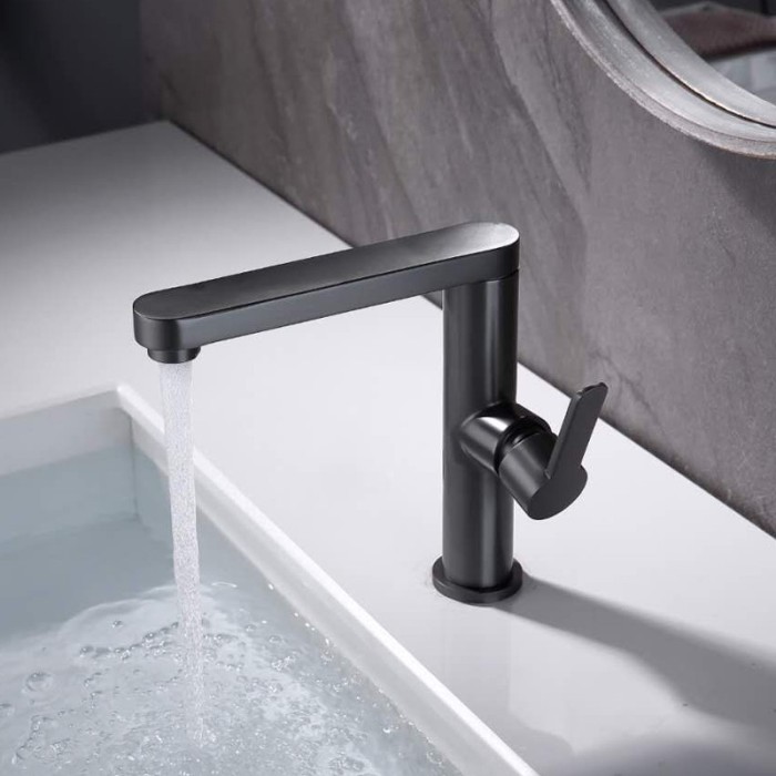 Baterie Lavoar, Alama Sanitara, Negru, 9107H ModernLight Concept