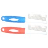 Pieptan combinat fancy blue &amp; red