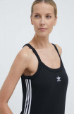 Cumpara ieftin Adidas Originals top 3-Stripes Tank de damă, culoarea negru, IU2431