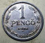 1.260 UNGARIA WWII 1 PENGO 1944, Europa, Aluminiu