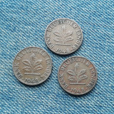 3o - Lot 1 Pfennig 1948 F G J Germania / lot 3 monede literele F G J, Europa