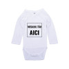 Body Bebeluși Personalizat Bumbac Alb Mesaj Unic | Cadou Botez, Zi Nastere | Calitate Premium