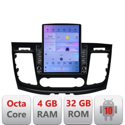 Navigatie Ford Transit 2019- varianta cu ecran de fabrica Android radio gps internet Octa Core 4+64 LTE Kit-transit-2019-b+EDT-E709 CarStore Technolog foto