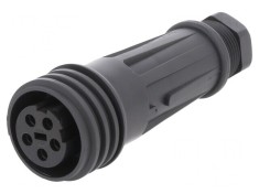 Conector Circular Mufa Mama 5 PIN Filet Exterior foto