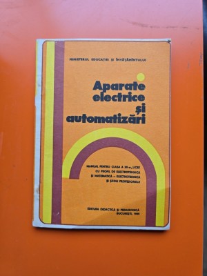 Aparate electrice și automatizări - manual pentru clasa a XII-a foto