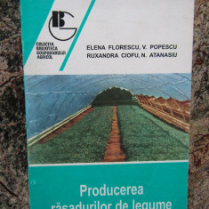 PRODUCEREA RASADURILOR DE LEGUME - ELENA FLORESCU