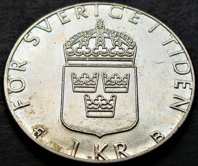Moneda 1 COROANA - SUEDIA, anul 1997 *cod 293 B = A.UNC foto