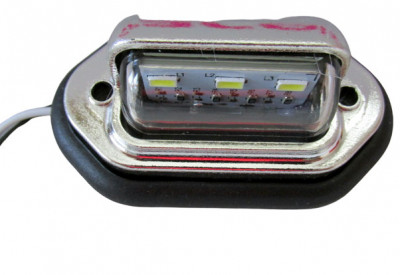 Lampa numar led silver 12-24V foto