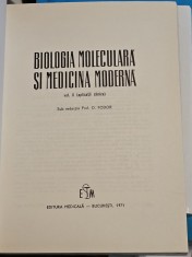 Biologia moleculara si medicina moderna (volumul 2)