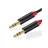 Cablu Audio SHULIANCABLE de 3.5 mm din nailon, 2m - RESIGILAT