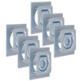 Cumpara ieftin Inele ancorare pentru remorca 6 buc, otel galvanizat, 2000 kg