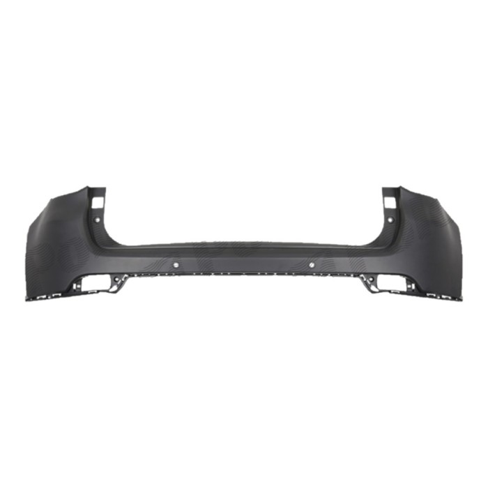 Bara spate JEEP COMPASS, 06.2017-, cu 2 gauri senzori parcare; grunduit, de vopsit; superior,