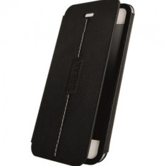 Husa Flip Oxo Urban iPhone 5 / 5S Negru