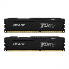 Memorii Kingston FURY Beast 16GB(2x8GB) DDR3 1600MHz CL10 Dual Channel Kit