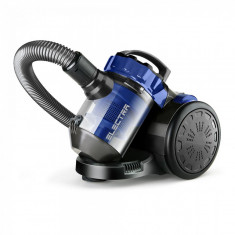 Aspirator fara sac Electra EVC-2480, 700W, Filtru HERA, Ciclon, 1.5l, Tevi metalice, Albastru foto