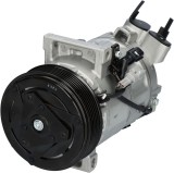Compresor AC nou Renault Captur, Clio, motor: 0.9 TCE, 1.2 TCE, tip Valeo: DCS17; cu AC manual, Diam. fulie 119, OEM/OES, 926000217R; 926000734R