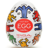 Tenga Keith Haring Egg Dance masturbator de unică folosință 6,5 cm