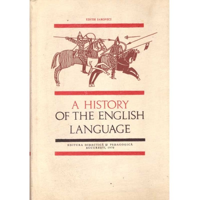 Edith Iarovici - A history of the english language - 136396