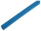 Manşon termocontractabil albastru 76,2mm, fără adeziv, 1m