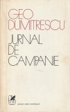 GEO DUMITRESCU - JURNAL DE CAMPANIE