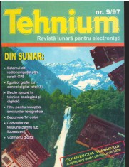 C10420 - REVISTA TEHNIUM, 9/ 1997 foto