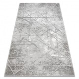 Covor acril VALS 3949 Abstracțiune vintage gri, 80x250 cm