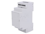 Carcasă pentru șină DIN gri 90x36x53mm