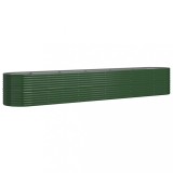 Cumpara ieftin Strat inaltat gradina 440x80x68 cm otel galvanizat