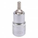 Bit hexagonal Yato YT-04381, 5mm cu adaptor 1/2&quot;, 55mm, Cr-V