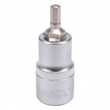 Bit hexagonal Yato YT-04381, 5mm cu adaptor 1/2&quot;, 55mm, Cr-V