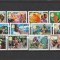 Guinea 2006 - 50 ani Europa CEPT,serie 12 valori dantelate,MNH Mi.4202A-4213A