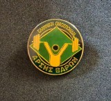Insigna Sportiva - FEDERATIA de HALTERE din GRECIA
