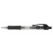 Set 10 Pixuri cu Mecanism si Scriere de 0.7 mm, Corp Transparent cu Grip+ Clip de Prindere, Culoare Neagra, Pix Q-CONNECT, Accesorii Birou,Instrumente