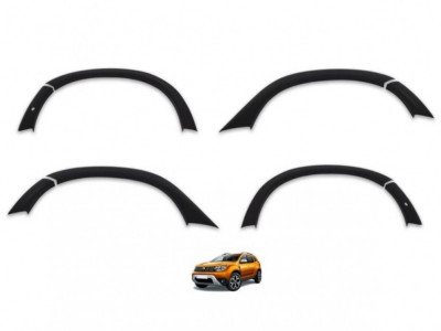 Kit protectii aripi fata spate Dacia Duster 2 2018-2024 cu senzor originale foto